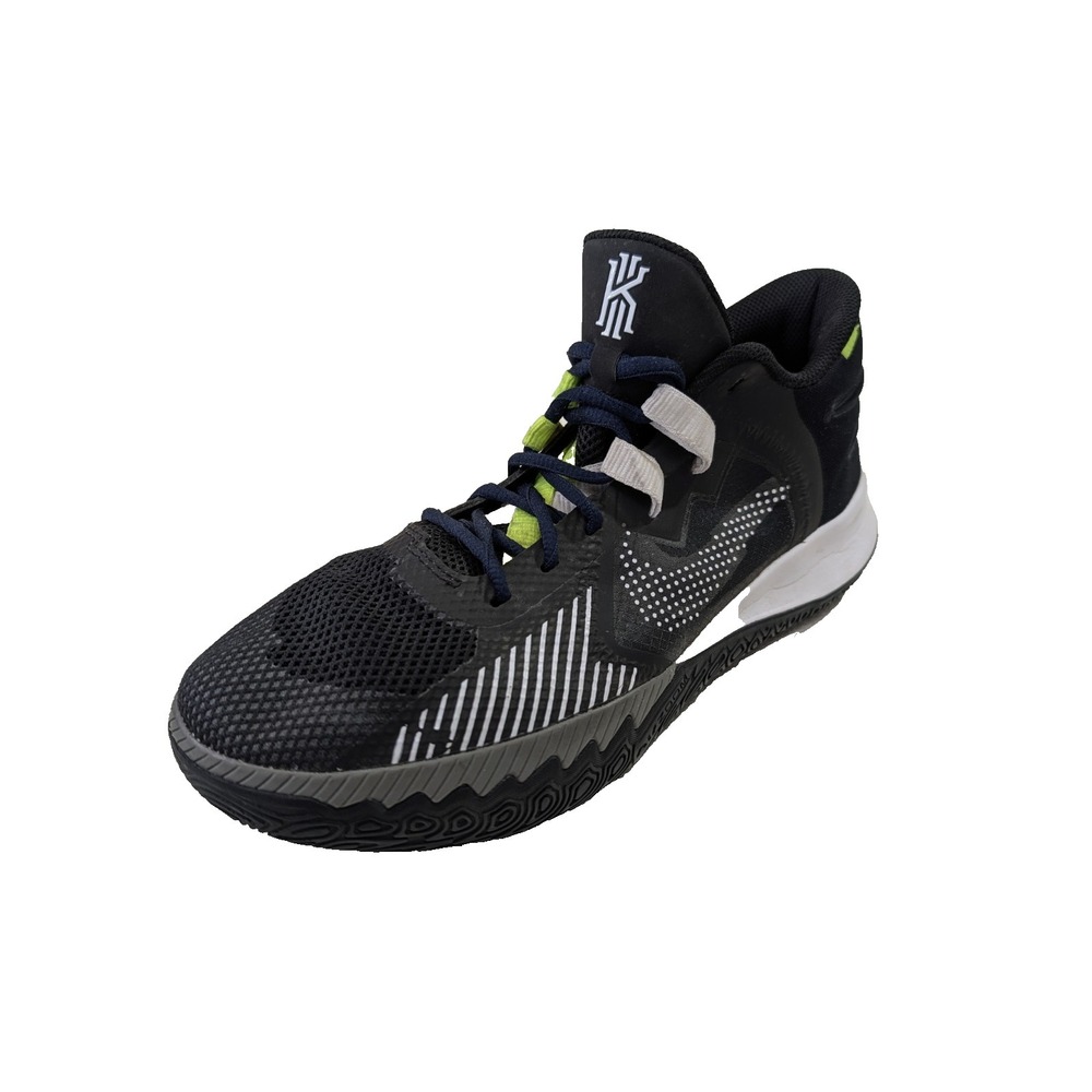 Nike Kyrie Flytrap 5 Basketball Shoe Men 9 Black Mesh Mid Top Lightweight Active